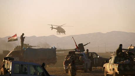 FUERTES IMÁGENES: Terroristas suicidas se inmolan en intensos combates en Irak (VIDEO)