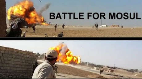 VIDEO: Un soldado iraquí graba el estallido de un coche bomba del Estado Islámico a pocos metros