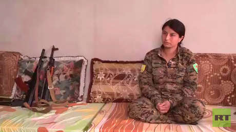 "Todas las masacres son cometidas por el EI": RT habla con una comandante kurda que lucha en Siria