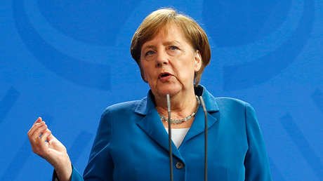 Merkel pide a Trump que coopere con Rusia para solucionar el conflicto de Siria