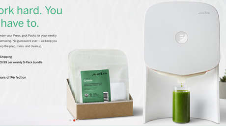  Una 'startup' recibe 120 millones de dólares por una exprimidora de zumos sin sentido