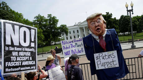 Protestas anti-Trump en Washington marcan los 100 días de su presidencia (VIDEO, FOTO)