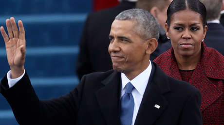 Michelle Obama explica su 'mirada asesina' durante la investidura de Trump (FOTOS)