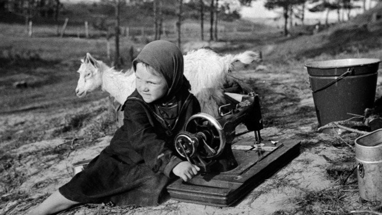 La cara infantil de la Gran Guerra Patria