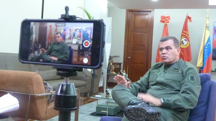 Ministro de la Defensa de Venezuela a RT: "No se usan armas letales en manifestaciones públicas"