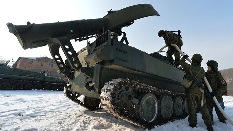 VIDEO: El 'dragón' acorazado ruso devora yihadistas en Siria