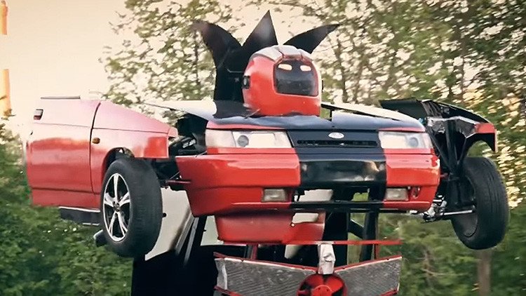 Video: Nace en Rusia un 'Transformer' de la vida real