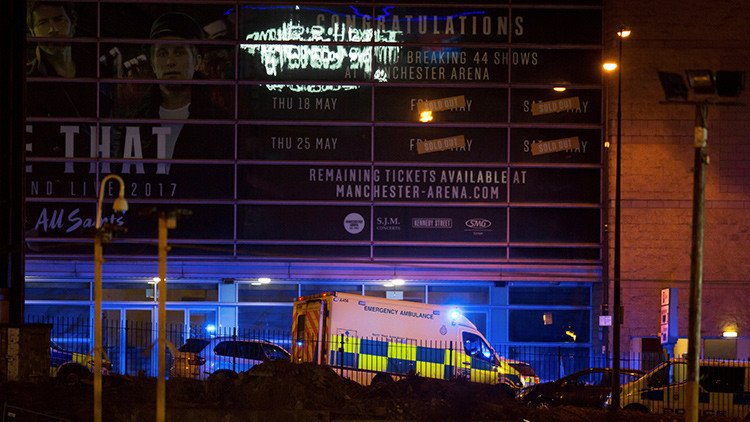 Graban el momento exacto de las explosiones en Mánchester (VIDEO)