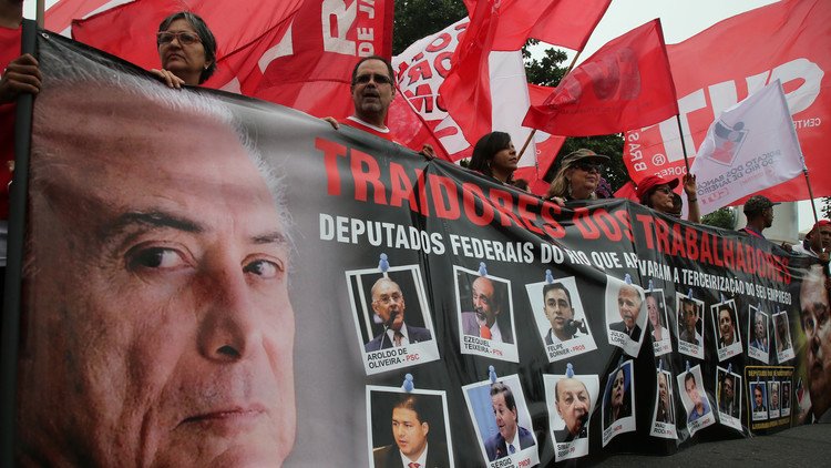 Michel Temer sustituye al ministro de Justicia en plena crisis política