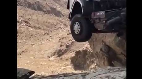 ¿El camionero más afortunado del año?