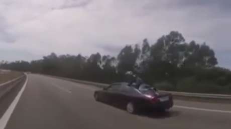 Milagroso desenlace de un grave accidente 