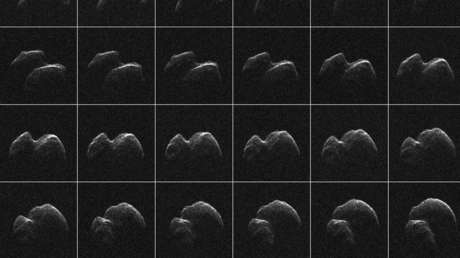 Cerca de la Tierra: Así es el asteroide con forma de "pato de goma" detectado por la NASA (VIDEO)