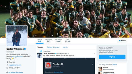 ¡Récord!: un pedido de 'nuggets' gratuitas se convierte en el tuit más retuiteado de la historia