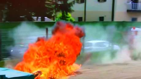 Impactante accidente durante el Campeonato Mundial de Superbikes 