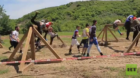 VIDEO: La base de las fuerzas especiales en Chechenia, escenario de una competición