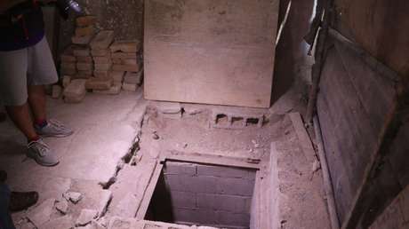 México: Descubren un túnel al estilo de 'El Chapo' en Tamaulipas (VIDEO)