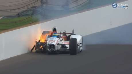 Escalofriante accidente de un piloto francés a 372 km/h