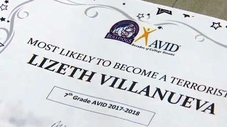 Texas: Polémica por premio otorgado a una estudiante latina, calificándola de 'futura terrorista'