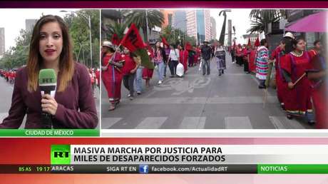 México: Activistas exigen justicia por miles de desaparecidos forzados. 
