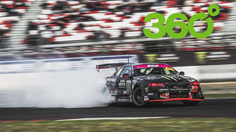 Siéntase como un conductor de la Russian Drift Series con este video en 360 grados