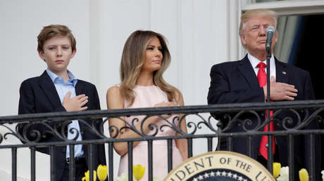 Barron Trump pensó que la imagen de su padre 'decapitado' era real