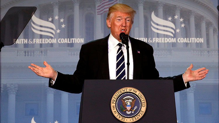 Trump: "Estamos bajo asedio, pero venceremos"