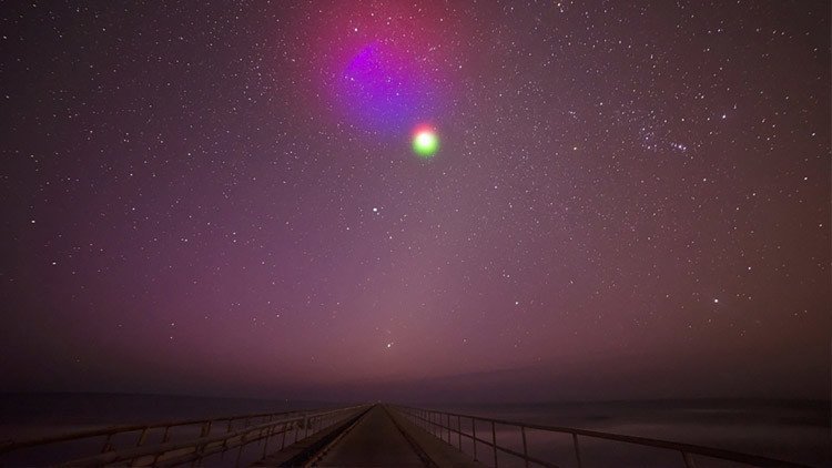 La NASA llenará con nubes de colores la costa este de EE.UU.