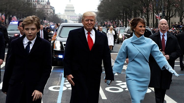 '¡Cumpleaños feliz!': Melania Trump y su hijo Barron se mudan oficialmente a la Casa Blanca