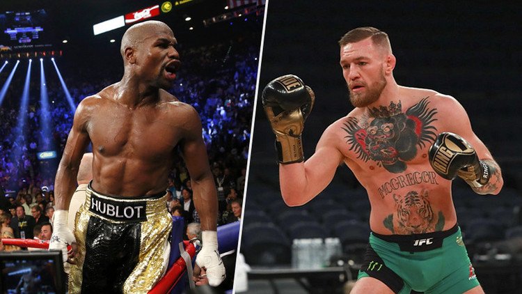 ¡Al fin!: El combate entre Mayweather y McGregor podría generar 1.000 millones de dólares
