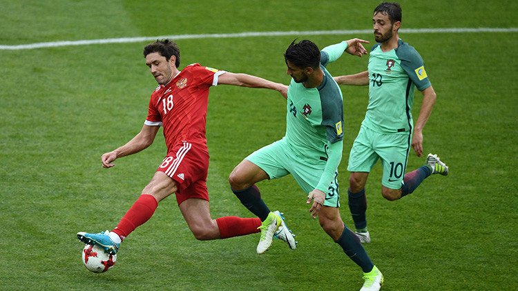 Portugal se lleva una sufrida victoria por la mínima ante Rusia