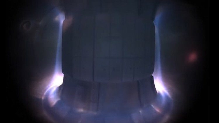 VIDEO: Se viralizan increíbles imágenes desde el interior de un reactor de fusión