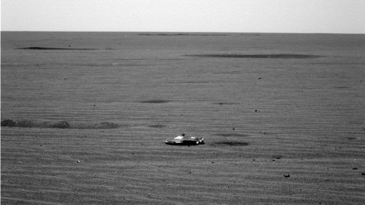 "Se parece al Batimóvil": Usuarios especulan sobre un 'ovni' visto en Marte