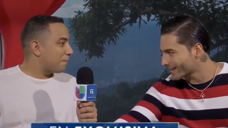 Maluma abandonó una entrevista por esta pregunta
