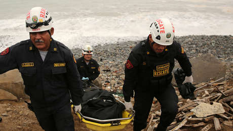 VIDEO: Impactantes imágenes del momento en que cuatro militares mueren ahogados en Perú
