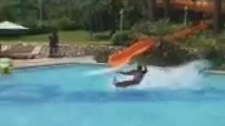 La bajada en tobogán más alucinante de la historia de los parques acuáticos