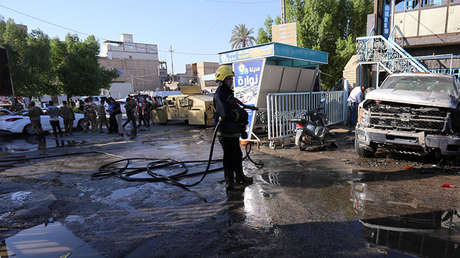 VIDEO: Al menos 30 muertos y 50 heridos en un doble atentado en Irak