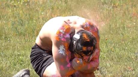 Así se te queda el cuerpo tras recibir 1.000 disparos de paintball