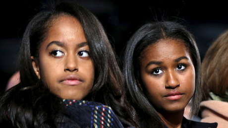 Los internautas se llevan una gran sorpresa al descubrir el nombre real de una de las hijas de Obama
