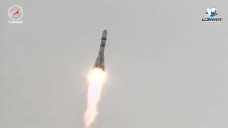 La nave espacial rusa Progress despega rumbo a la EEI