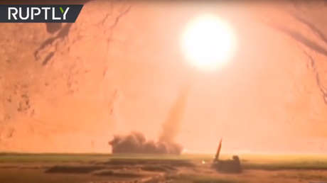 Video: El momento en que Irán lanza misiles contra posiciones del EI en Siria