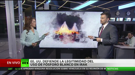 EE.UU. defiende la legitimidad del uso de fósforo blanco en Irak