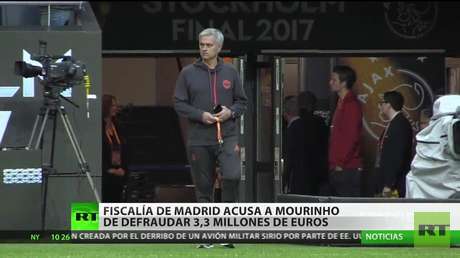 La Fiscalía madrileña acusa a José Mourinho de defraudar 3,3 millones de euros a Hacienda