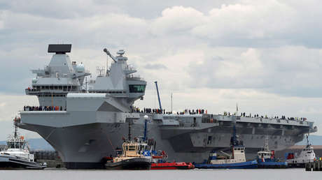 El mayor portaviones británico, vulnerable ante los 'hackeos' por usar un Windows "obsoleto"