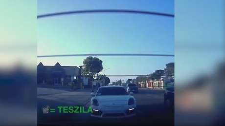 Un Porsche reta a un Tesla Model S y esto es lo que pasa