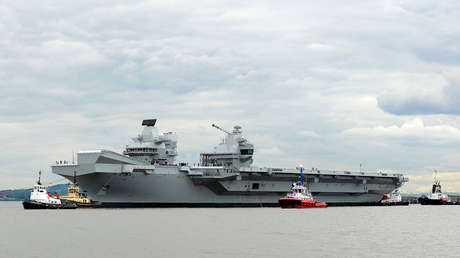 Así responde Moscú al ministro británico que dijo que Rusia siente "envidia" de su nuevo portaviones