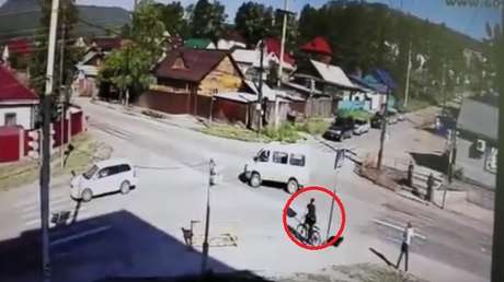 El ciclista más afortunado del mundo