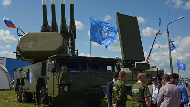 Exhiben en el salón MAKS 2017 al 'asesino ruso de la artillería'