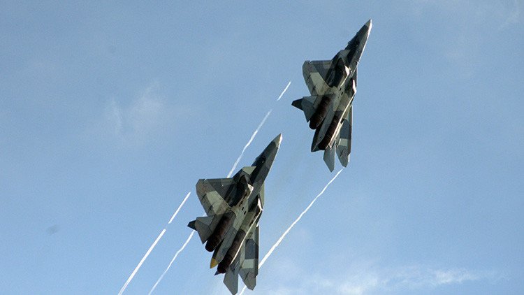 MAKS 2017: El caza furtivo ruso T-50 cuenta con un 'sistema nervioso'
