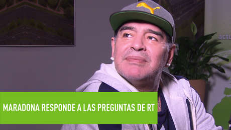 Maradona en Rusia: Putin está en las "grandes ligas" y Trump es un "dibujo animado"