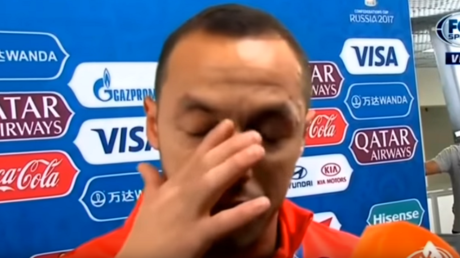 El desgarrador llanto del futbolista chileno que regaló el gol a Alemania